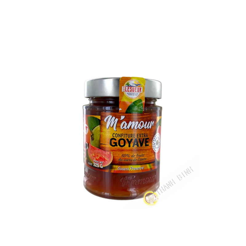 Confiture extra goyage M'AMOUR 325g Guadeloupe