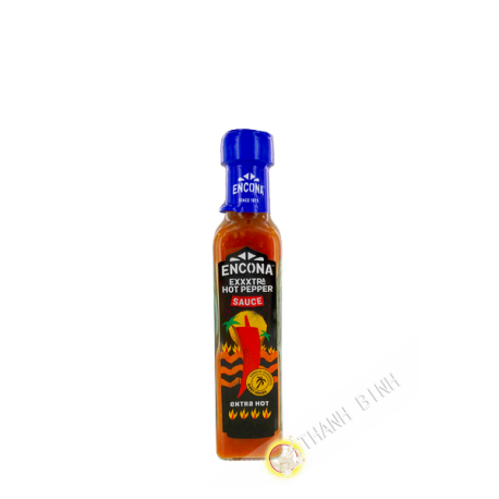 Sauce extra hot pepper ENCONA 142ml Royaume-Uni