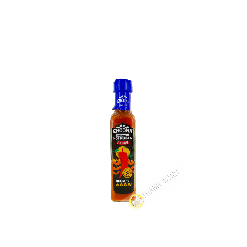 Sauce extra hot pepper ENCONA 142ml Royaume-Uni