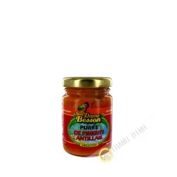 Purée piment antillais DAME BESSON 90g Guadeloupe