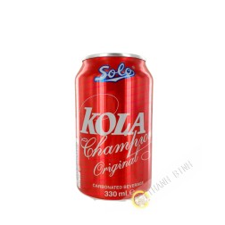 Boisson gazeuse Kola champion original cannette SOLO 330ml