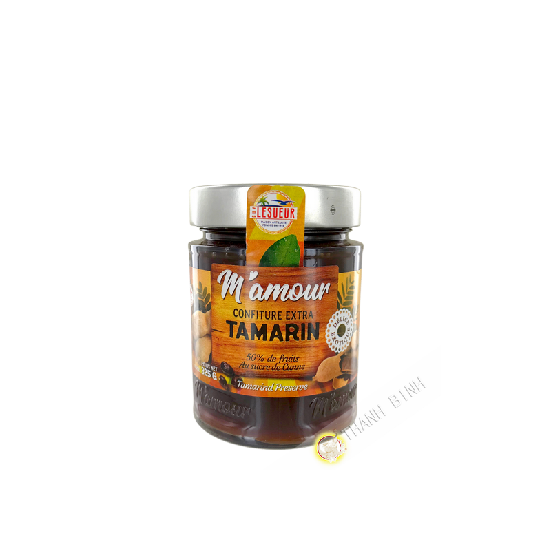 Confiture extra tamarin M'AMOUR 325g Guadeloupe Confiture extra tamarin M'AMOUR 325g Guadeloupe