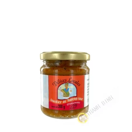 Souskay de Hareng-Saur pimentée DELICES LOCALES 200g Martinique