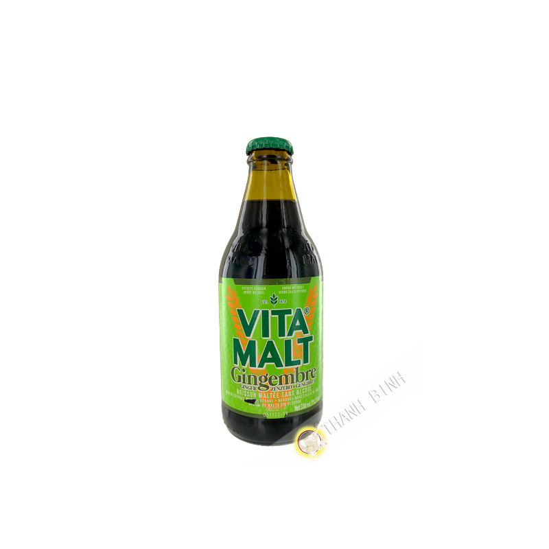 Bière sans alcool gingembre VITA MALT 330ml Danemark Bière sans alcool gingembre VITA MALT 330ml Danemark