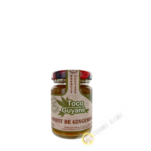 TOCO kandierter Ingwer 100g Guyana