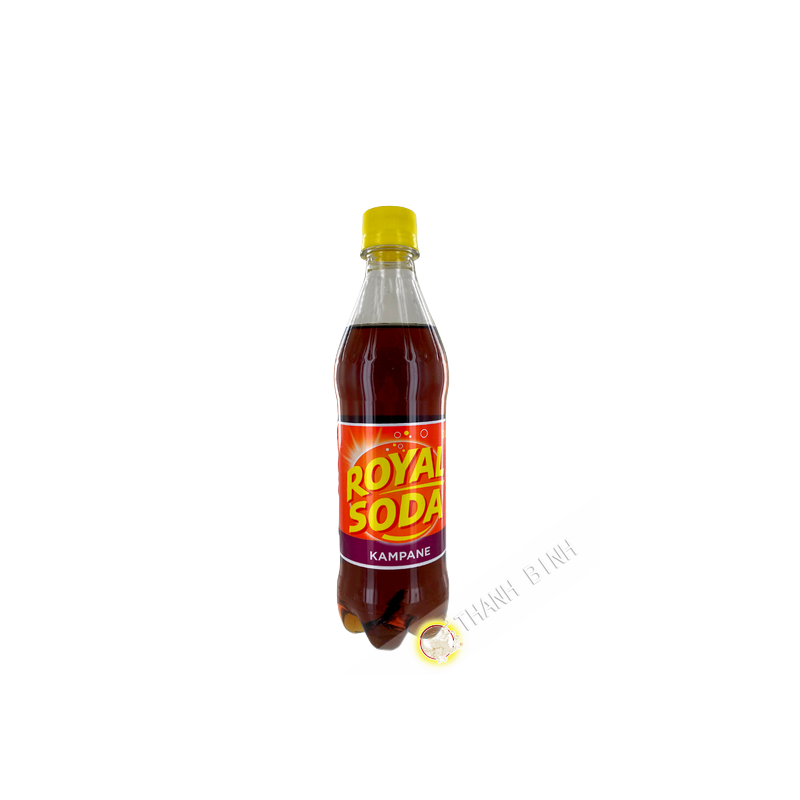 Boisson gazeuse saveur kampane ROYAL SODA 500ml Martinique