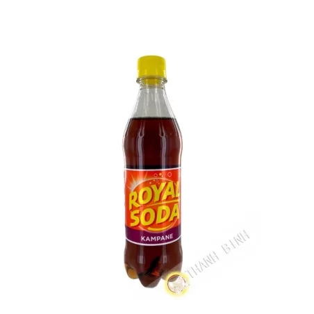 Boisson gazeuse saveur kampane ROYAL SODA 500ml Martinique