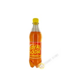 Boisson gazeuse saveur banane ROYAL SODA 500ml Martinique