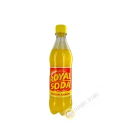 Boisson gazeuse saveur ananas ROYAL SODA 500ml Martinique