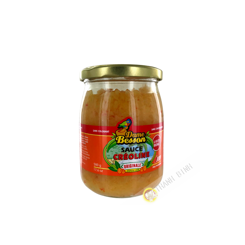 Sốt creolin gốc DAME BESSON 500g Guadeloupe
