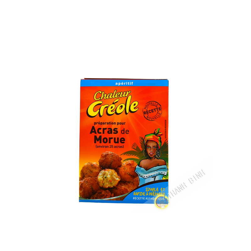 Préparation pour Acras de morue CHALEUR CREOLE 100g France