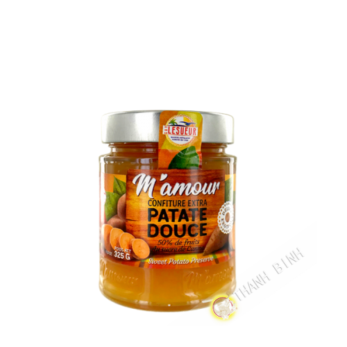 Confiture extra patate douce M'AMOUR 325g Guadeloupe