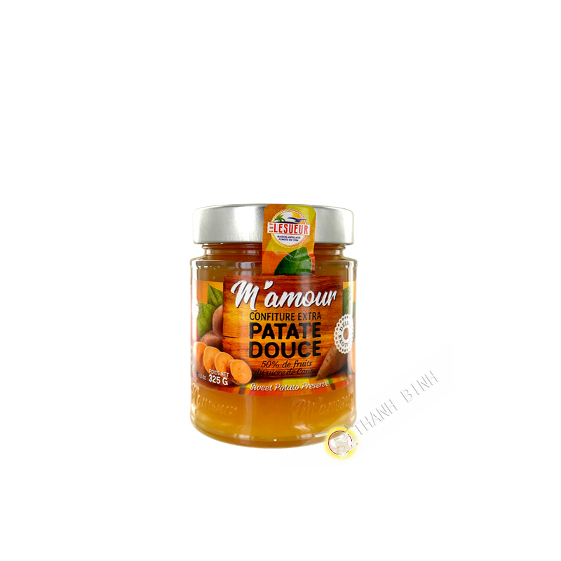 Confiture extra patate douce M'AMOUR 325g Guadeloupe Confiture extra patate douce M'AMOUR 325g Guadeloupe
