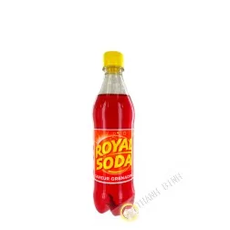 Boisson gazeuse saveur grenade ROYAL SODA 500ml Martinique