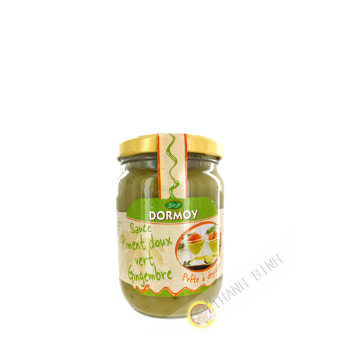 Sauce piment vert doux gingembre DORMOY 270g Guadeloupe