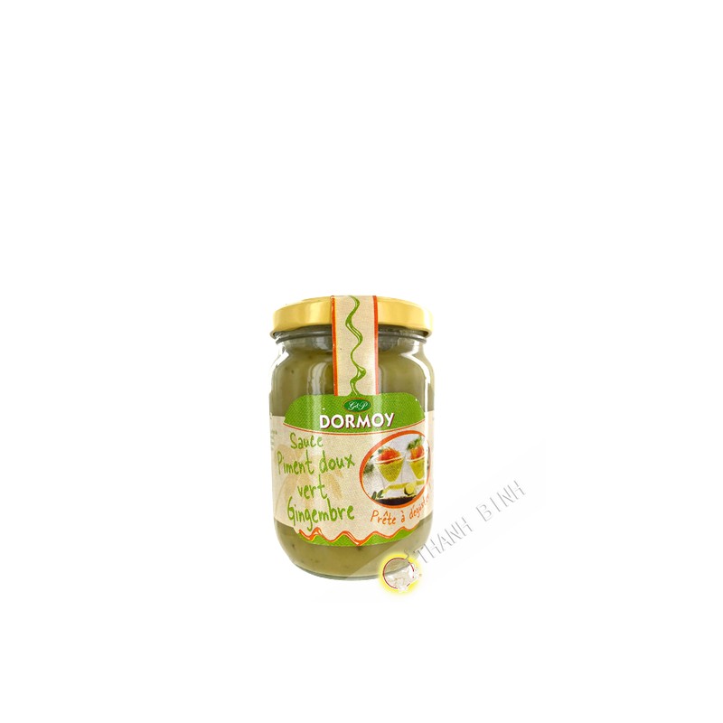 Sauce piment vert doux gingembre DORMOY 270g Guadeloupe