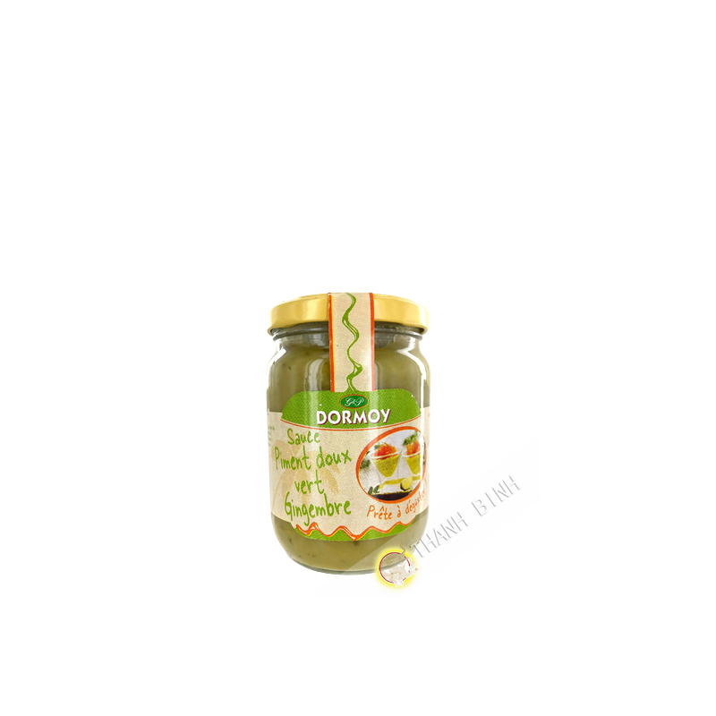 Sweet green chili sauce ginger DORMOY 270g Guadeloupe