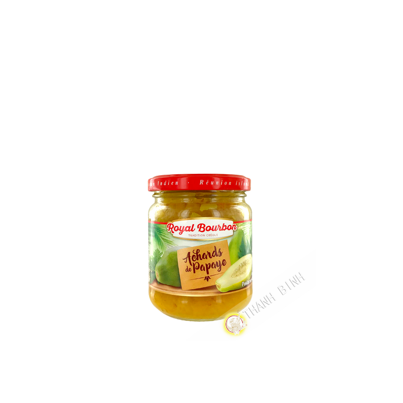 Papayagurken ROYAL BOURBON 200g Réunion Papayagurken ROYAL BOURBON 200g Réunion