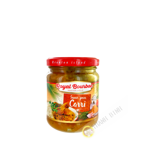 Sauce pour curry ROYAL BOURGON 200g Réunion