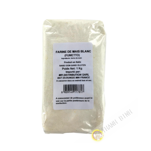 Farine maïs blanc Fumetto 1kg Italie