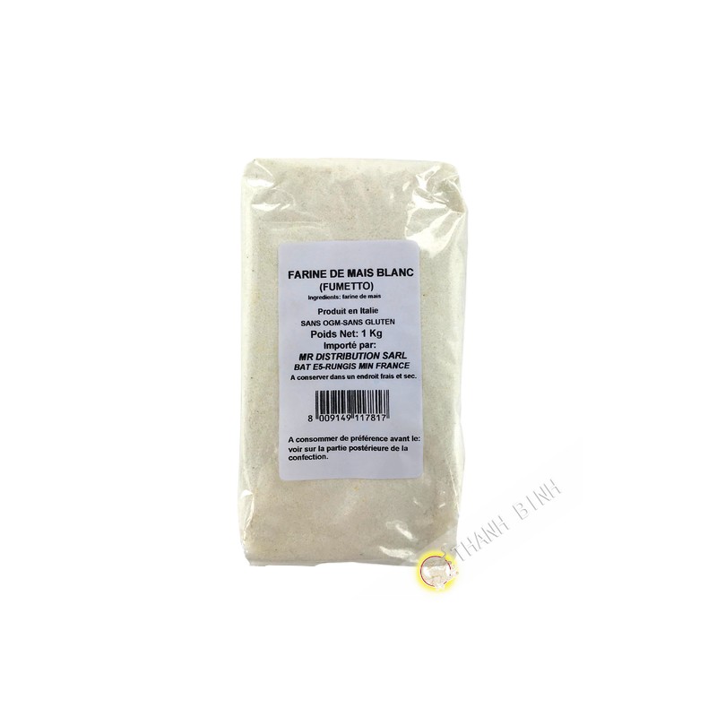 Farine maïs blanc Fumetto 1kg Italie