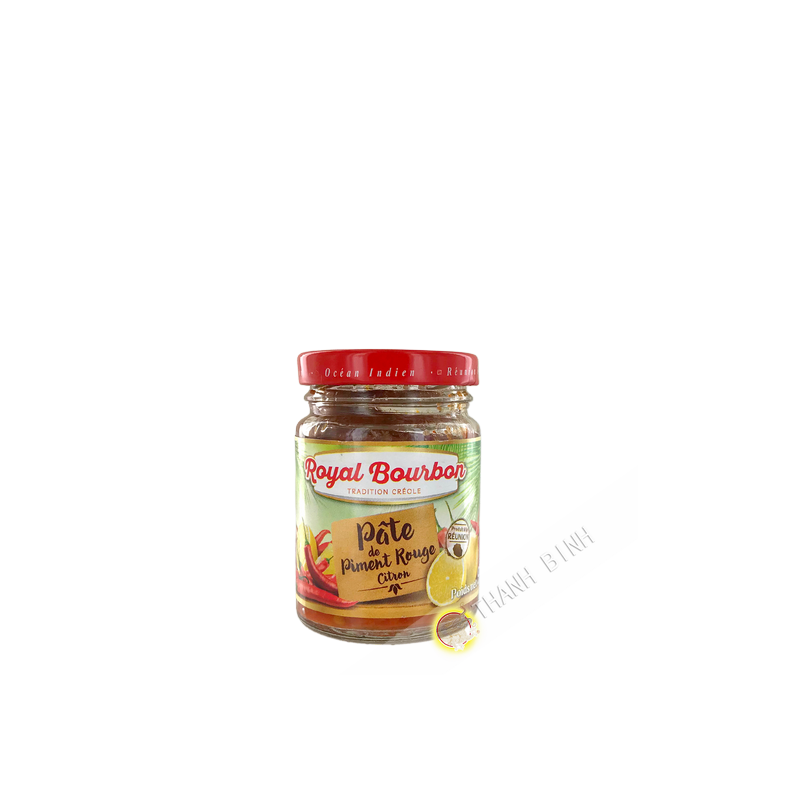 Pâte piment rouge et citron ROYAL BOURBON 90g  Réunion