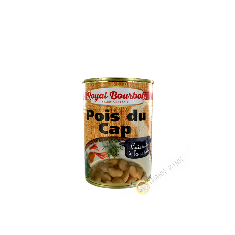Cape peas cooked Creole style ROYAL BOURBON 400g Reunion Cape peas cooked Creole style ROYAL BOURBON 400g Reunion