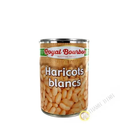 ROYAL BOURBON einfache weiße Bohnen 400g Réunion
