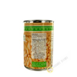 Haricots blancs nature ROYAL BOURBON 400g Réunion