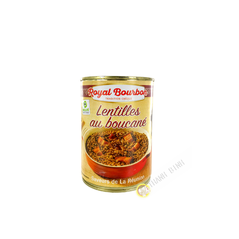 Lentilles au boucané ROYAL BOURBON 420g Réunion