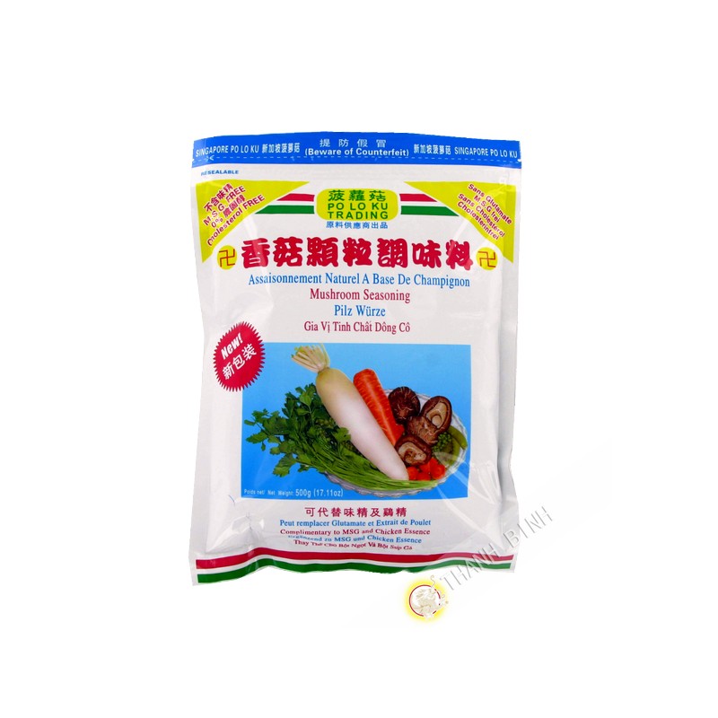 Condimento naturale a base di funghi PO LO KU 500g di Singapore