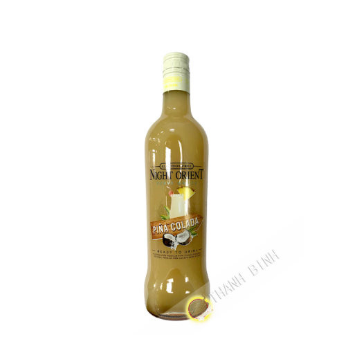 Cocktail Pina Colada sans alcool NIGHT ORIENT 750ml