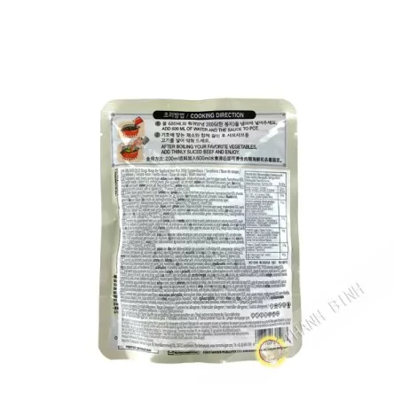Suppenbasis für würziges Meeresfrüchte-Fondue WANG 200g Korea