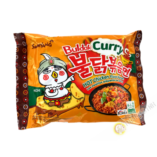Nouille ramen hot chicken Curry SAMYANG 140g Corée