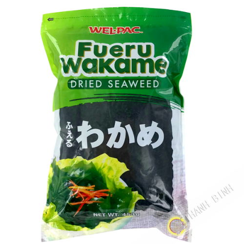Algues Wakame pour soupe ou salade WEL-PAC 453g Japon