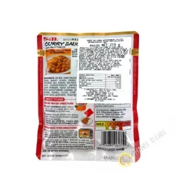 Instant-Currysauce mit Gemüse mittelscharf S&B 210g Japan