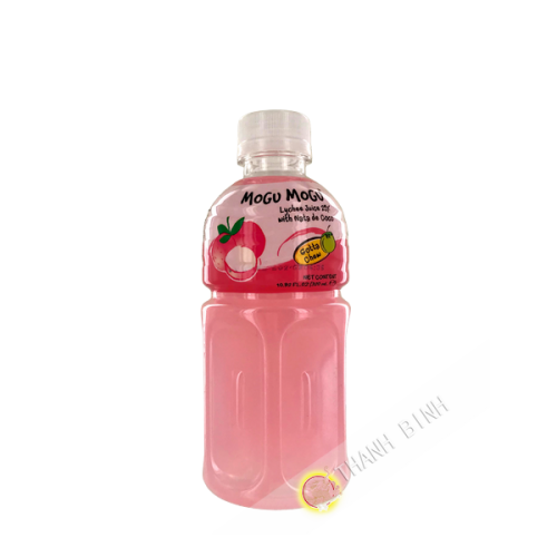 Nata coconut lychee drink MOGU MOGU 320ml Thailand