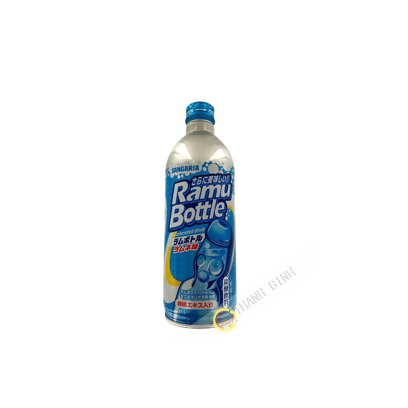 Limonade japonaise Ramune Bottle SANGARIA 500ml Japon