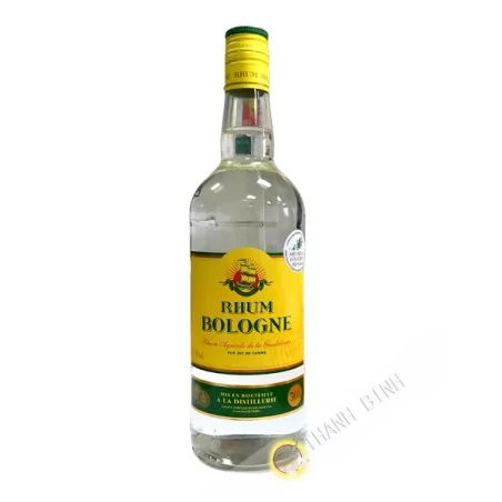 White Agricultural Rum BOLOGNE 1L 50° Guadeloupe