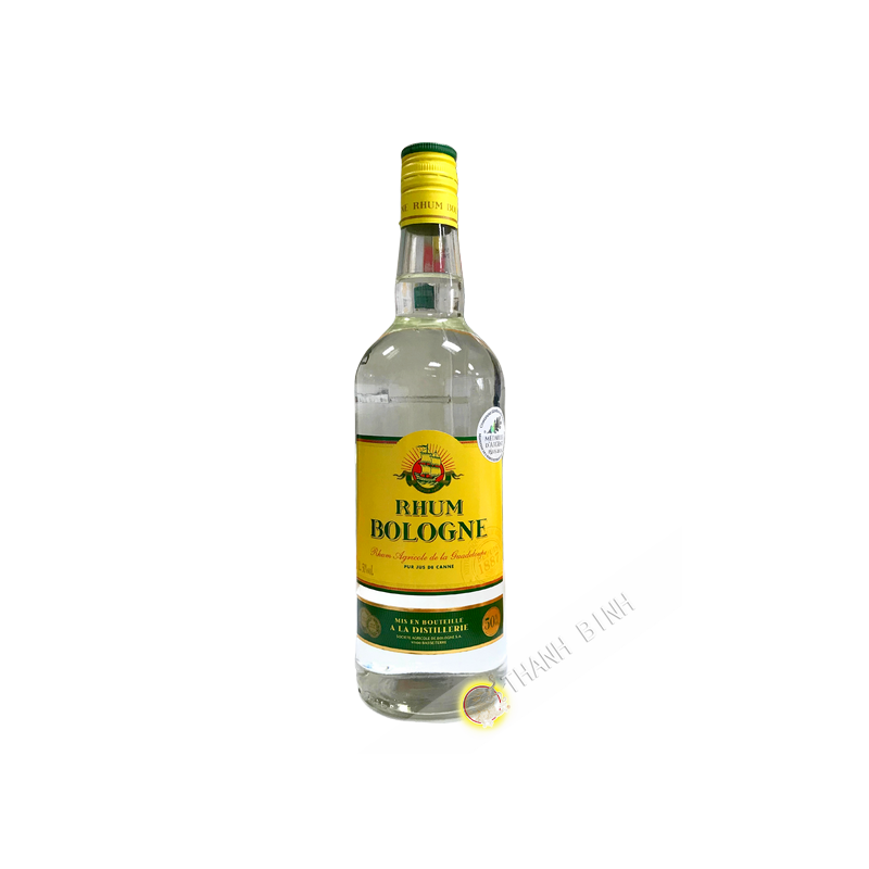 Rhum Agricole blanc BOLOGNE 1L 50° Guadeloupe