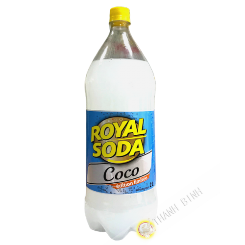 Boisson gazeuse saveur coco ROYAL SODA 2L Martinique