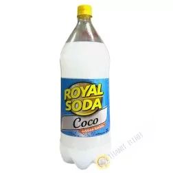 Boisson gazeuse saveur coco ROYAL SODA 2L Martinique