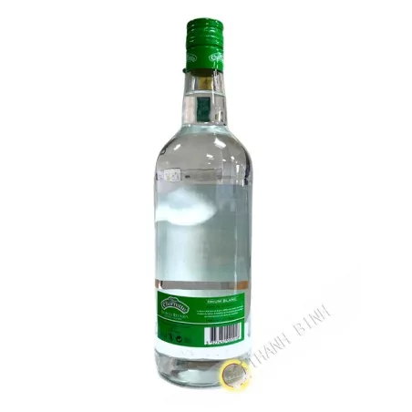 Traditional white rum from Reunion Island CHARRETTE 1L 49° France