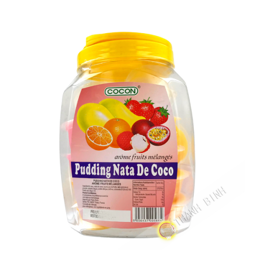 Gelée pudding nata coco aux fruits exotiques COCON 16pcsx80g Malasie