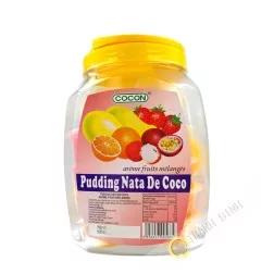 Gelée pudding nata coco aux fruits exotiques COCON 16pcsx80g Malasie