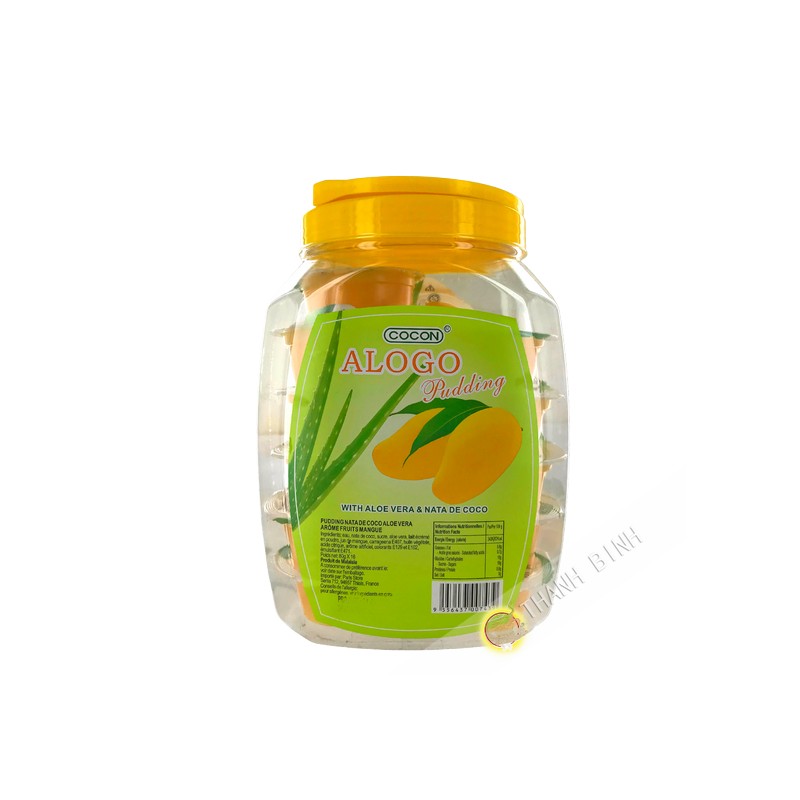 Gelée pudding nata coco aloe vera mangue COCON 16pcsx80g Malasie
