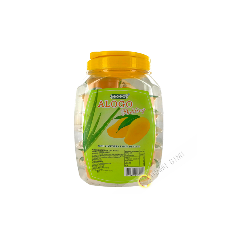 Pudín de gelatina nata coco aloe vera mango COCON 16udsx80g Malasia