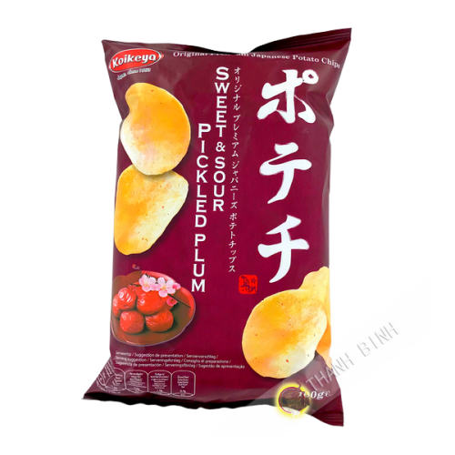 Chips pomme de terre prune UME KOIKEYA 100g Japon