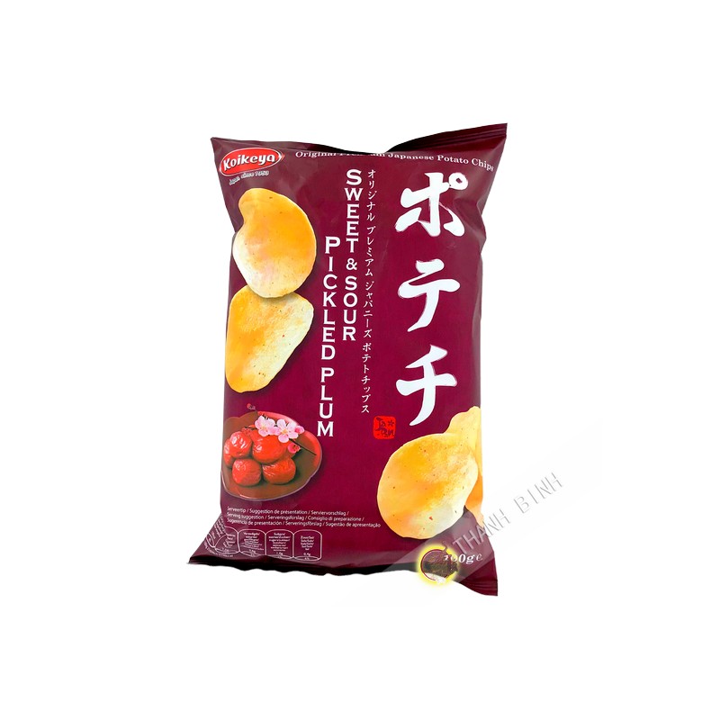 Chips pomme de terre prune UME KOIKEYA 100g Japon