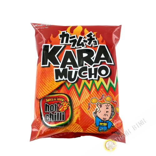 Chips ondulées très épicé KARA MUCHO 60g Vietnam